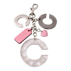 Coach Triple C Trigger Snap Keychain